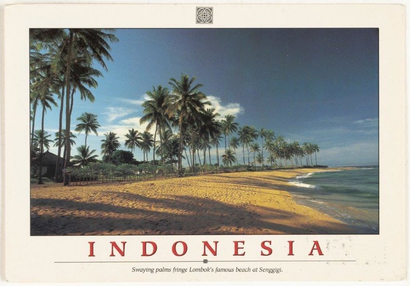 Postkaart-Indonesie