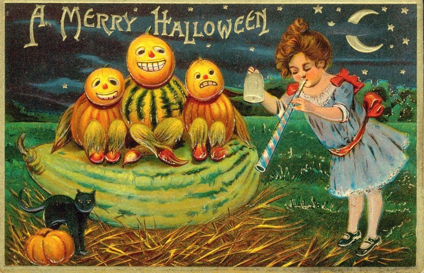 Halloween-postkaart-ca-1910-Missouri-History-Museum