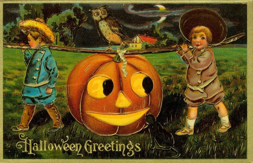 Halloween-postkaart-ca-1910-Missouri-History-Museum