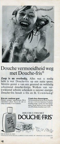 Reclame-voor-zeep-Douche-fris