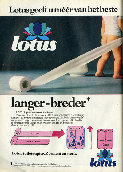 Reclame-voor-toiletpapier-Lotus