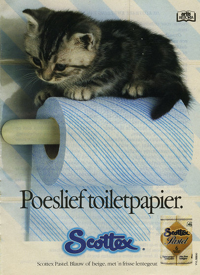 Reclame-voor-toiletpapier-Scottex