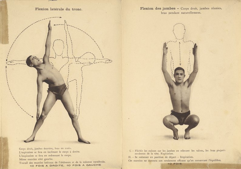 Oefening-uit-Force-et-sante-een-reeks-boekjes-met-lichaamsoefeningen-jaren-1930
